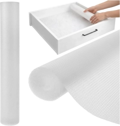 Tapis de protection antidérapant pour tiroirs et placards RUHHY 500 × 50 cm
