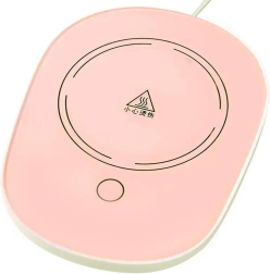 Chauffe-tasse électrique rose