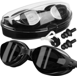 Lunettes de natation avec accessoires