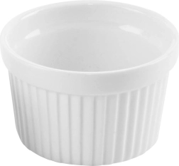 Ramequin en porcelaine blanc 9 cm, 200 ml