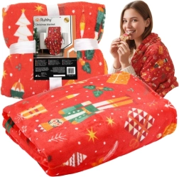 Couverture en flanelle de Noël RUHHY 150 × 200 cm