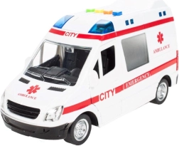 Ambulance avec lumières et sons 1:16