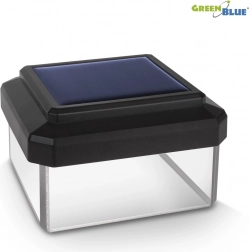 Lampe LED solaire pour poteau 80x80 Greenblue