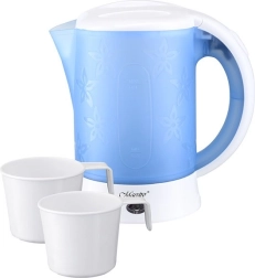Bouilloire de voyage avec 2 tasses 0,6 l 600 W