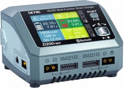 Chargeur SKYRC D200neo double 200W/800W avec USB‑C PD