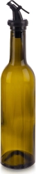 Bouteille en verre pour huile et vinaigre avec doseur 380 ml