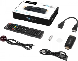 Mini tuner DVB‑T2 HEVC H.265 avec HDMI de Kruger&Matz