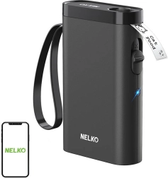 Imprimante thermique portable d’étiquettes NELKO P21 (noire)