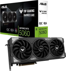 Carte graphique ASUS TUF Gaming GeForce RTX 5060 OC 8GB GDDR7