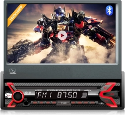 Autoradio Audiocore AC9100 avec écran tactile 7" coulissant, Bluetooth et USB