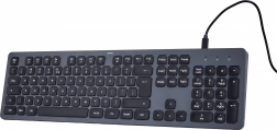 Clavier filaire Hama CK-400 noir-gris