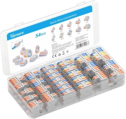 Kit de connecteurs rapides Sonoff pour conducteurs (54 pcs)