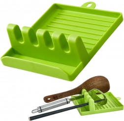 Égouttoir de cuisine pour cuillères et couvercles