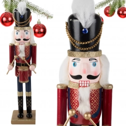Casse-noisette en bois soldat – figurine décorative de Noël 50 cm