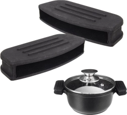 Manchons en silicone pour poignées de casserole GRANDE, 2 pièces