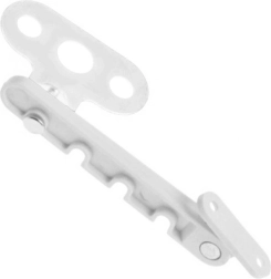 Blocage de fenêtre avec limiteur d’ouverture, réglage à 4 niveaux, blanc