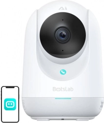 Caméra Wi‑Fi intérieure Botslab à tête rotative