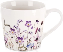 Tasse en porcelaine Louka 430 ml avec motif floral