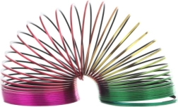 Ressort arc-en-ciel aux couleurs métalliques