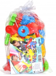 Jeu de construction en plastique Zoo