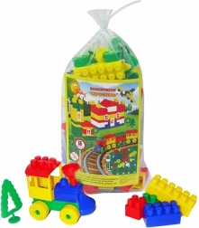 Jeu de construction Bâtisseur 66 pièces