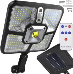 Projecteur solaire avec capteur PIR et télécommande IZOXIS