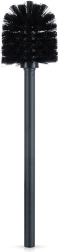 Brosse de rechange noire pour toilettes 35 cm