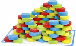 Jeujura Igloo - Jeu de construction en bois 100 pièces