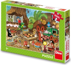 Puzzle Dino La Petite Taupe dans la cuisine 100 pièces XL