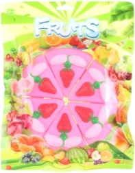 Gâteau en plastique avec couteau