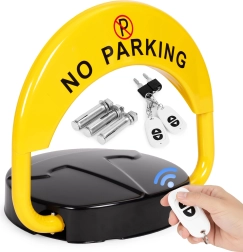 Antivol de parking pliable 40 cm avec télécommande, clé et alarme