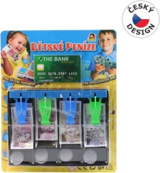 Caisse enregistreuse avec argent tchèque 28 × 22 cm