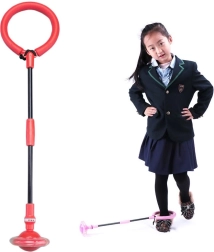 Corde à sauter pour pied / hula hoop - rouge