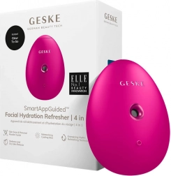 Geske rafraîchisseur de visage 4-en-1 avec application (magenta)