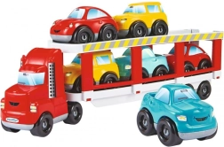 Transporteur Abrick avec 6 petites voitures