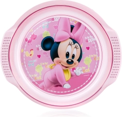 Assiette plate pour enfants Minnie 17 cm en plastique