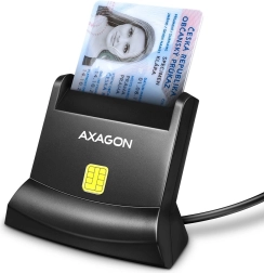 Lecteur de cartes de bureau AXAGON CRE-SM4N USB