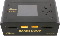 Chargeur intelligent double Gens Ace IMARS D300 G‑Tech AC/DC 300 W / 700 W – noir