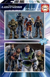 Educa Puzzle Toy Story Buzz l’Éclair 2x100 pièces