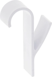 Crochet pour radiateur de salle de bains – blanc