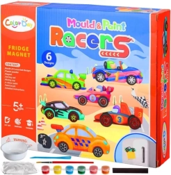 Kit créatif pour fabriquer des magnets – petites voitures