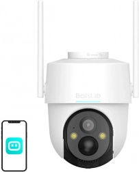 Caméra Wi‑Fi extérieure Botslab 3 MP avec panneau solaire et rotation à 360°