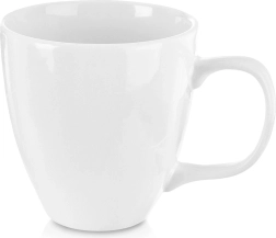 Mug en porcelaine MONA 400 ml blanc