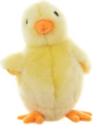 Poussin en peluche jaune