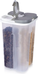 Conteneur divisé pour aliments secs avec doseurs 2,4 l