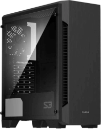 Boîtier PC Zalman S3 TG ATX Mid Tower avec trois ventilateurs