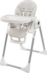 Chaise haute NEW BABY Iris, gris chaud