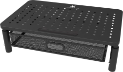 Support pour moniteur et ordinateur portable 13–32" avec tiroir