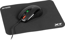 Ensemble souris de jeu et tapis A4Tech X-Game