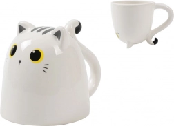 Mug avec chat blanc Up & Down